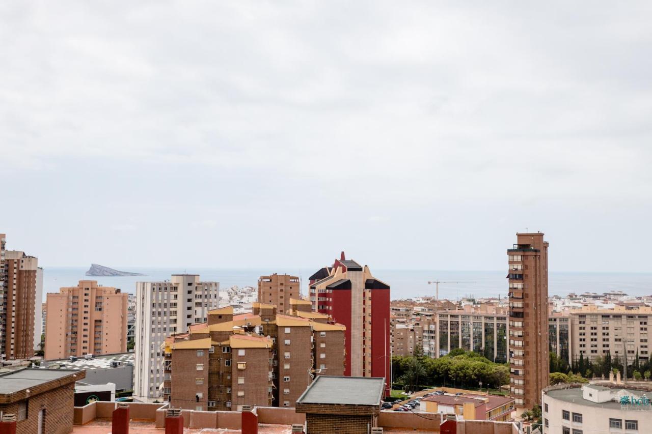 Modern Studio With See And City View Benidorm Eksteriør billede