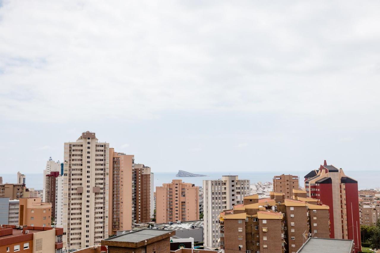 Modern Studio With See And City View Benidorm Eksteriør billede