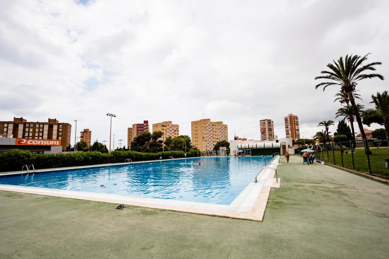 Modern Studio With See And City View Benidorm Eksteriør billede