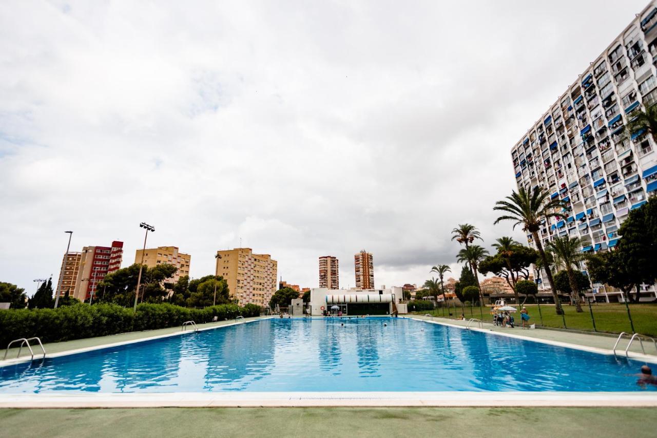 Modern Studio With See And City View Benidorm Eksteriør billede