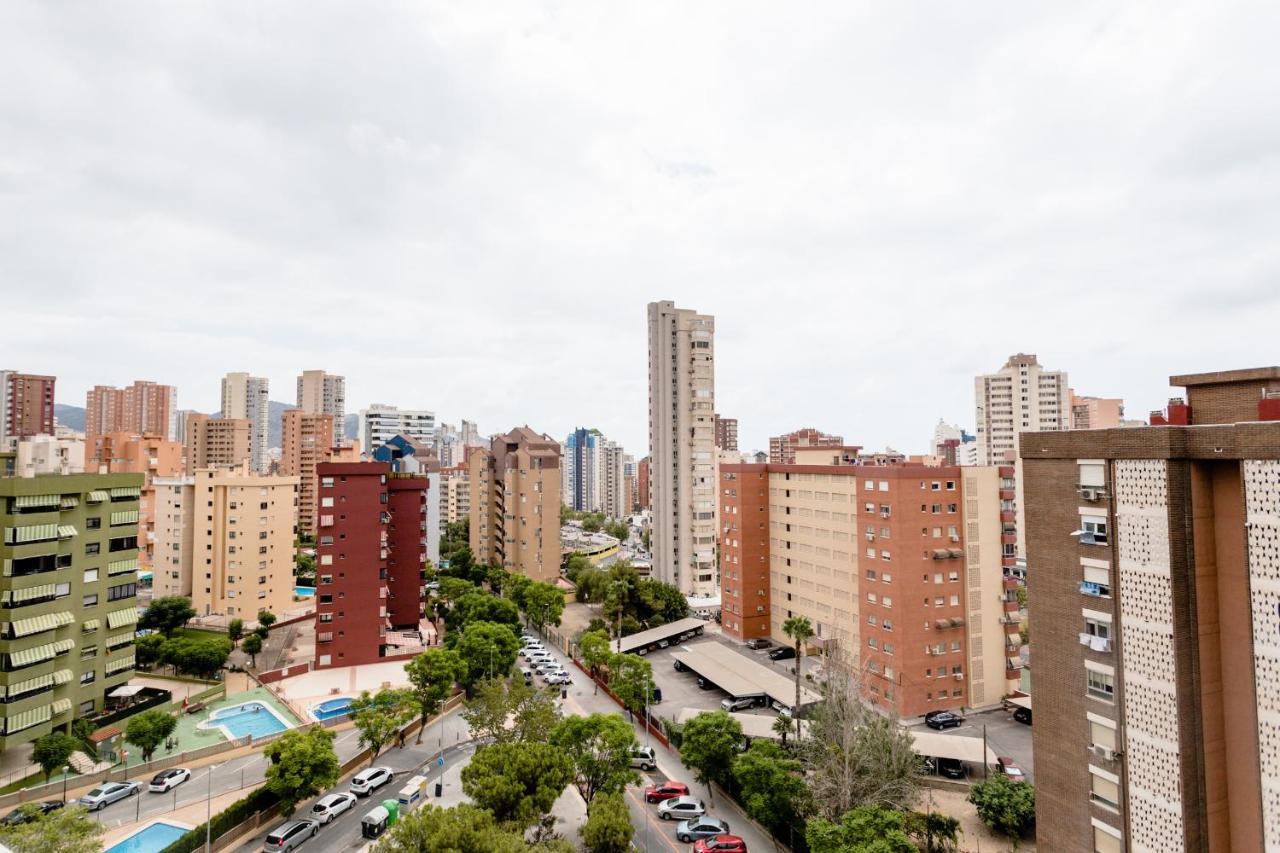 Modern Studio With See And City View Benidorm Eksteriør billede